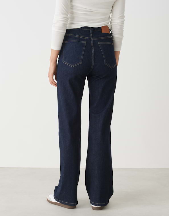 Wide Leg Jeans Marli crisscross