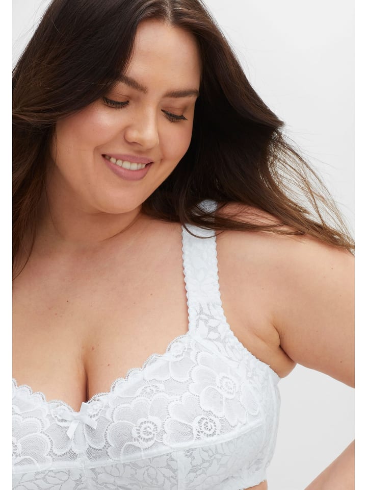 sheego BH in weiß günstig kaufen