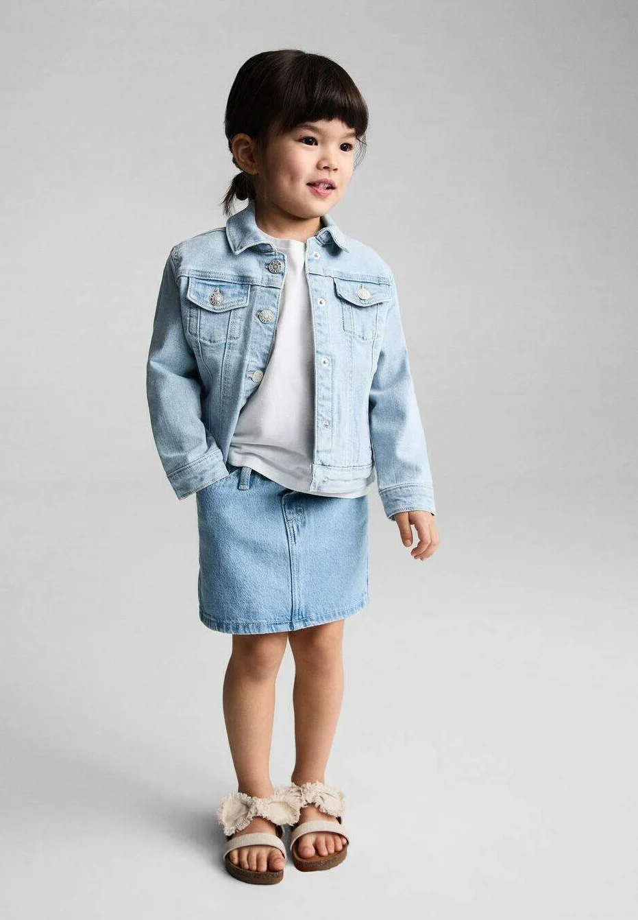 Mango Kids ALLEGRAB - Chaqueta vaquera