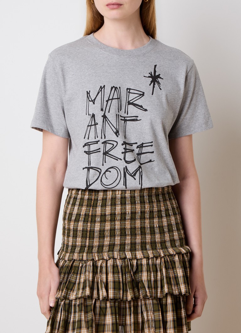 T-shirt stampata Isabel Marant Zoeline Freedom