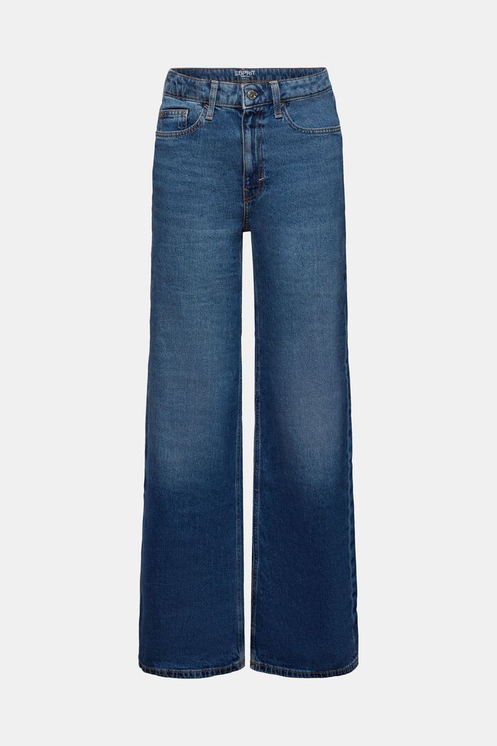 Retro-Jeans mit weitem Bein