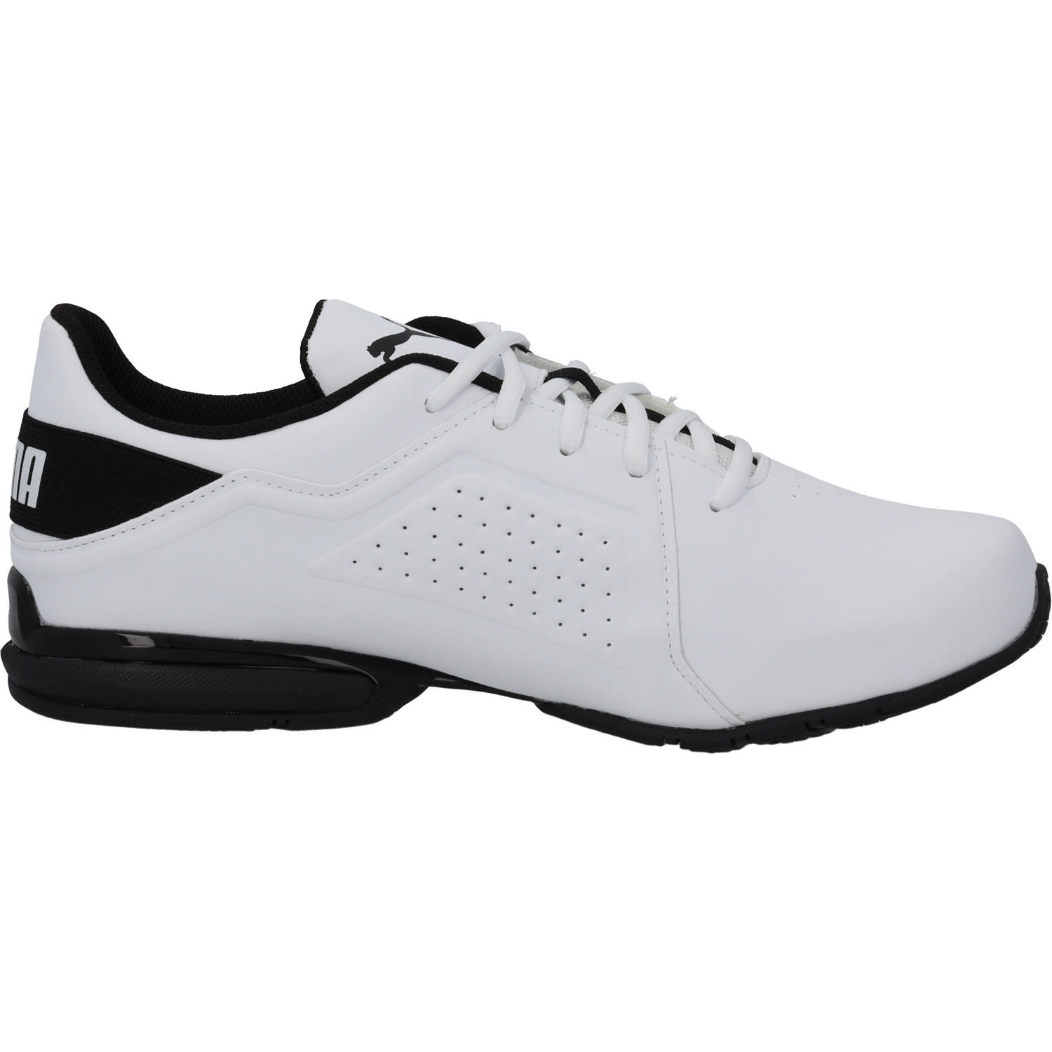 Puma Viz Runner 191037, Sneakers Low, Herren, Weiß (White Black)