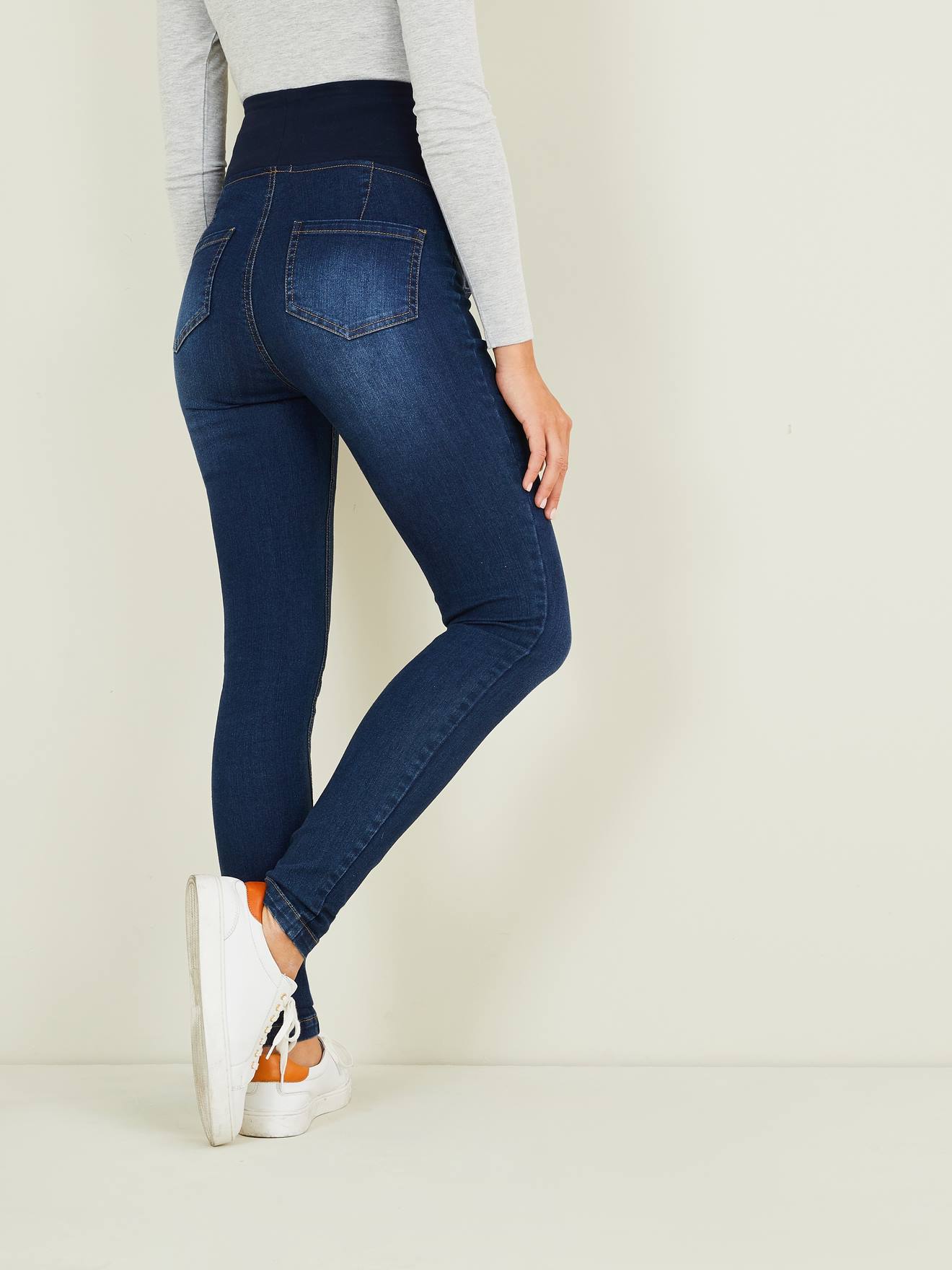 Super skinny de grossesse denim brut