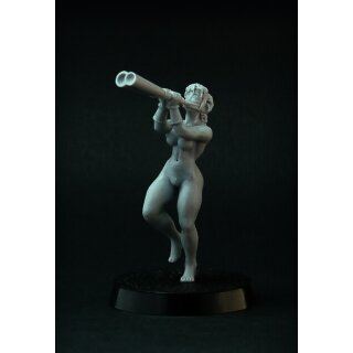 Female Hoplite Musician (28mm)