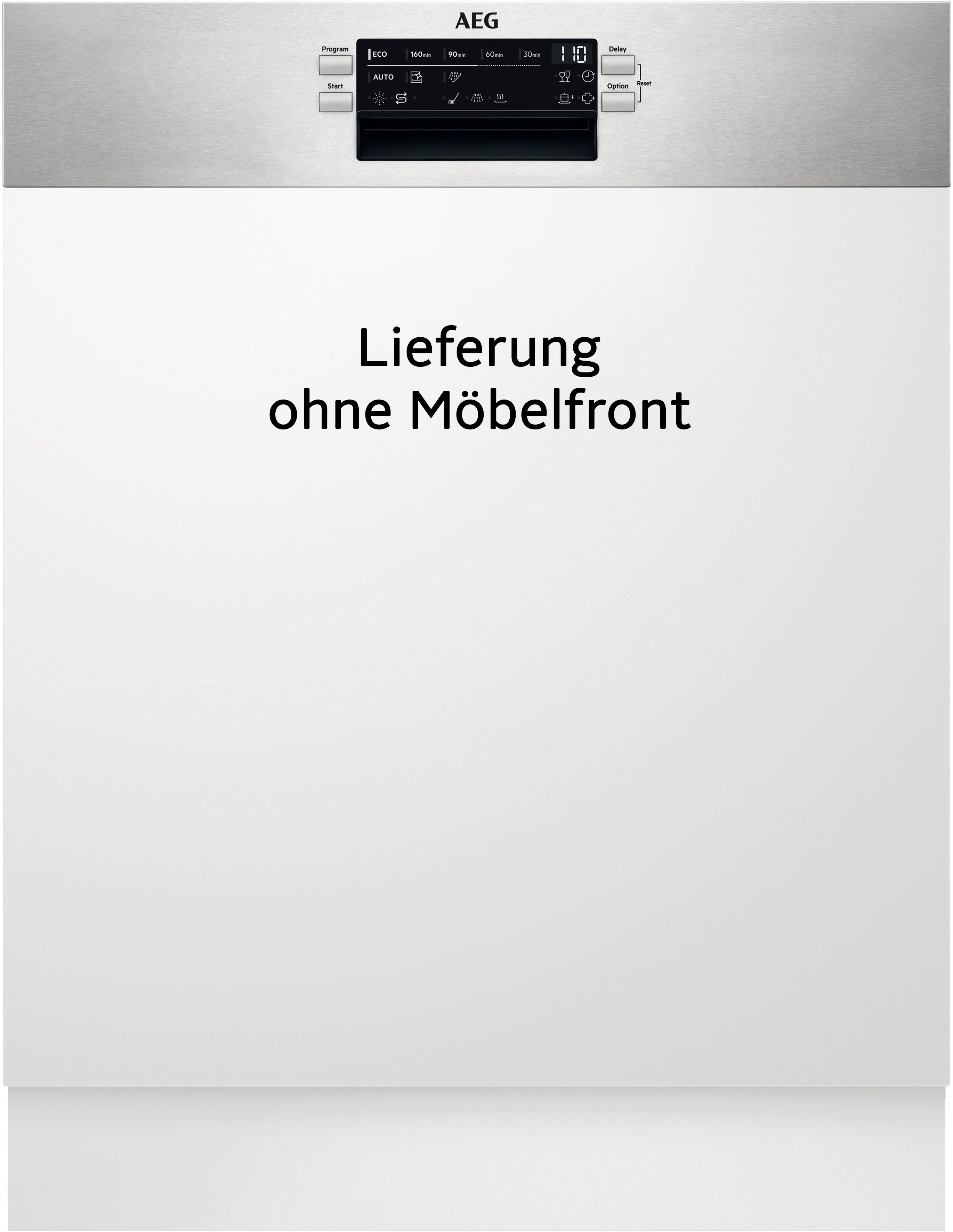 AEG teilintegrierbarer Geschirrspüler, FEE53628ZM