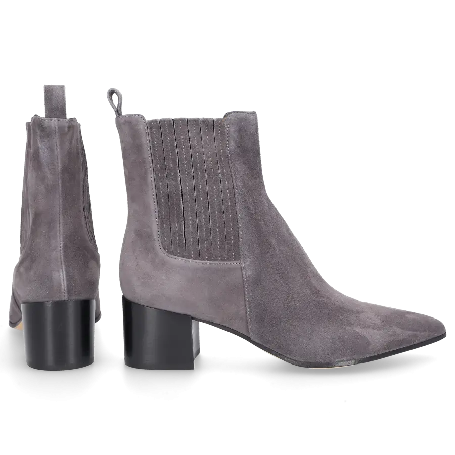 Pomme D`OR - Chelsea Boots 5414 Veloursleder - grau