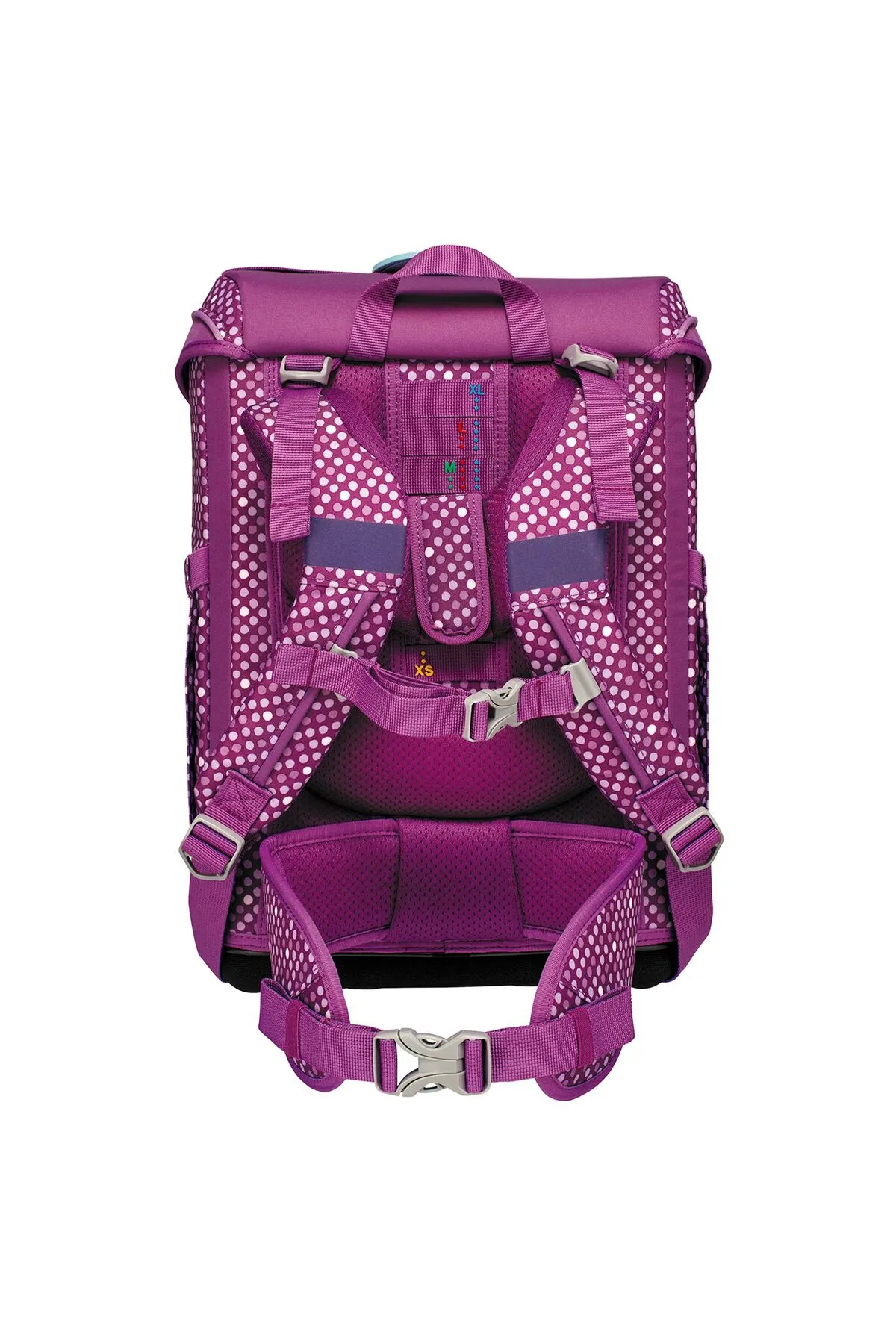 DerDieDas  Schulrucksack - Lila - Unifarben