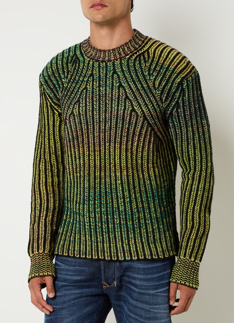 Maglione Diesel K-Oakland - Una maglia grossa in misto lana