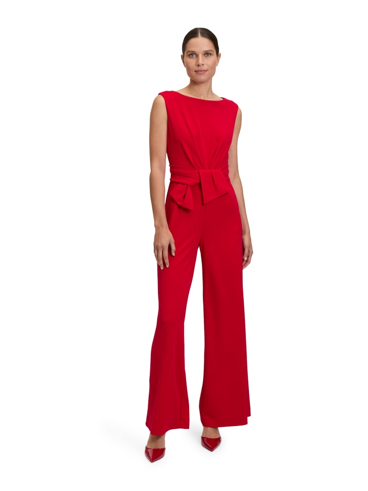 Vera Mont Jumpsuit mit weitem Bein in Red Rose günstig kaufen