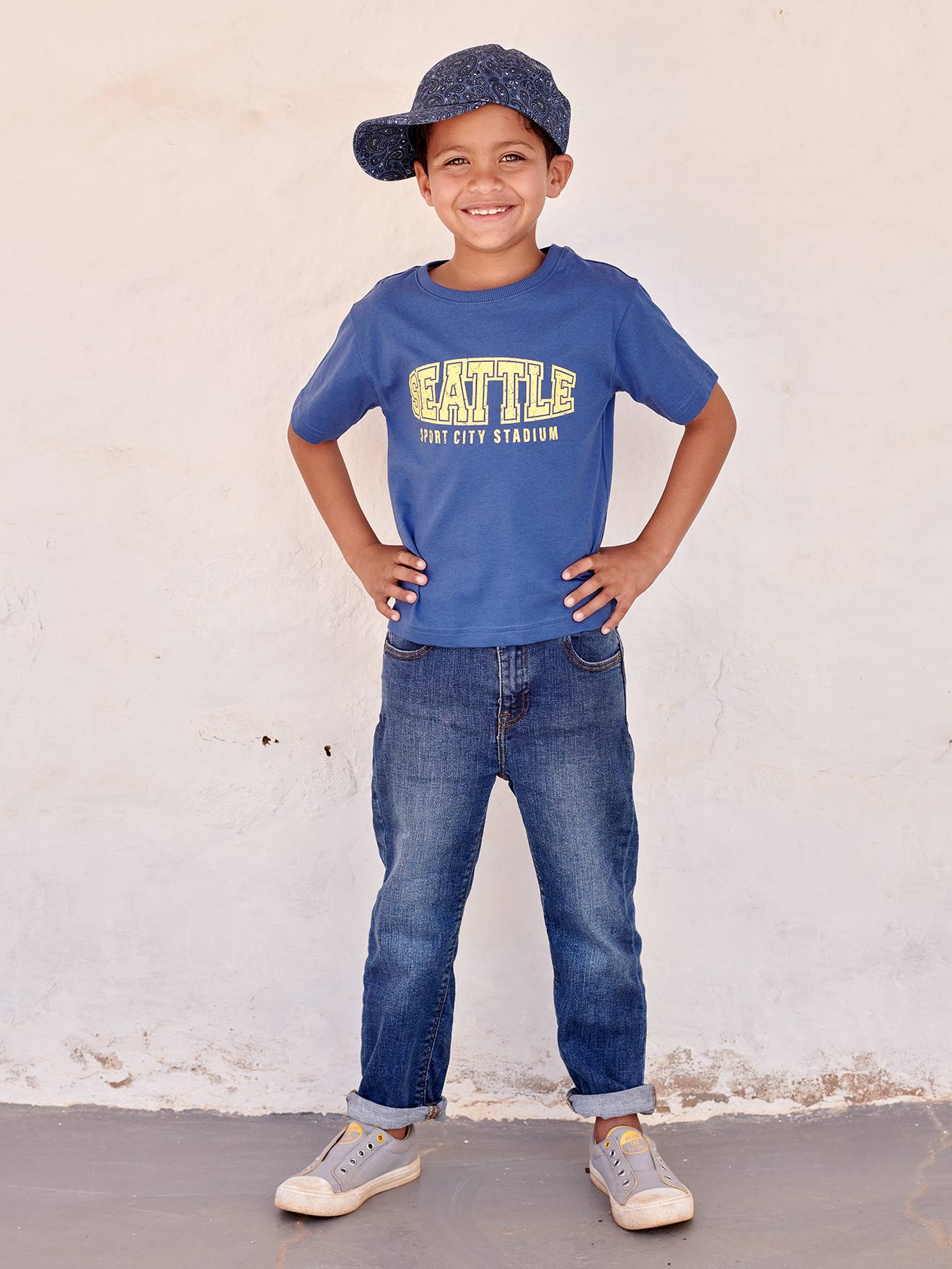 Vertbaudet Jungen T-Shirt - blau