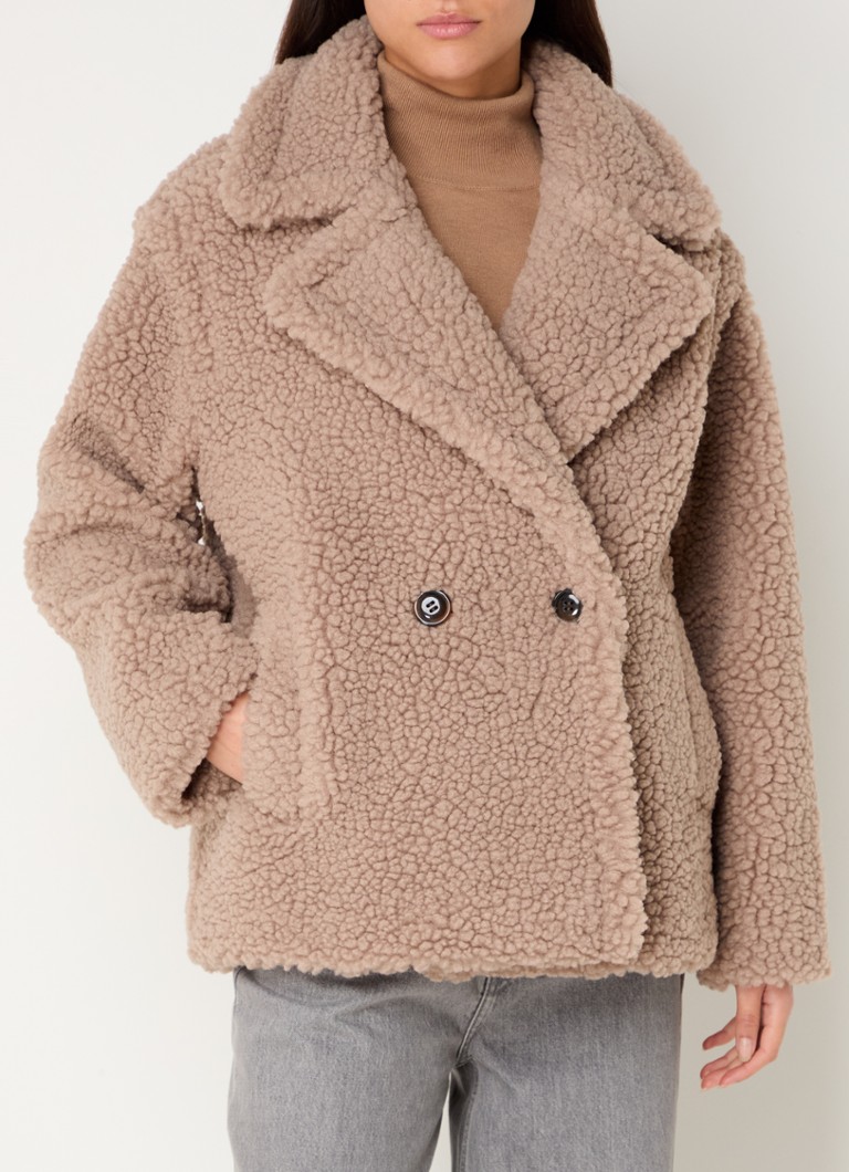UGG Gertrude teddy jacket with side pockets