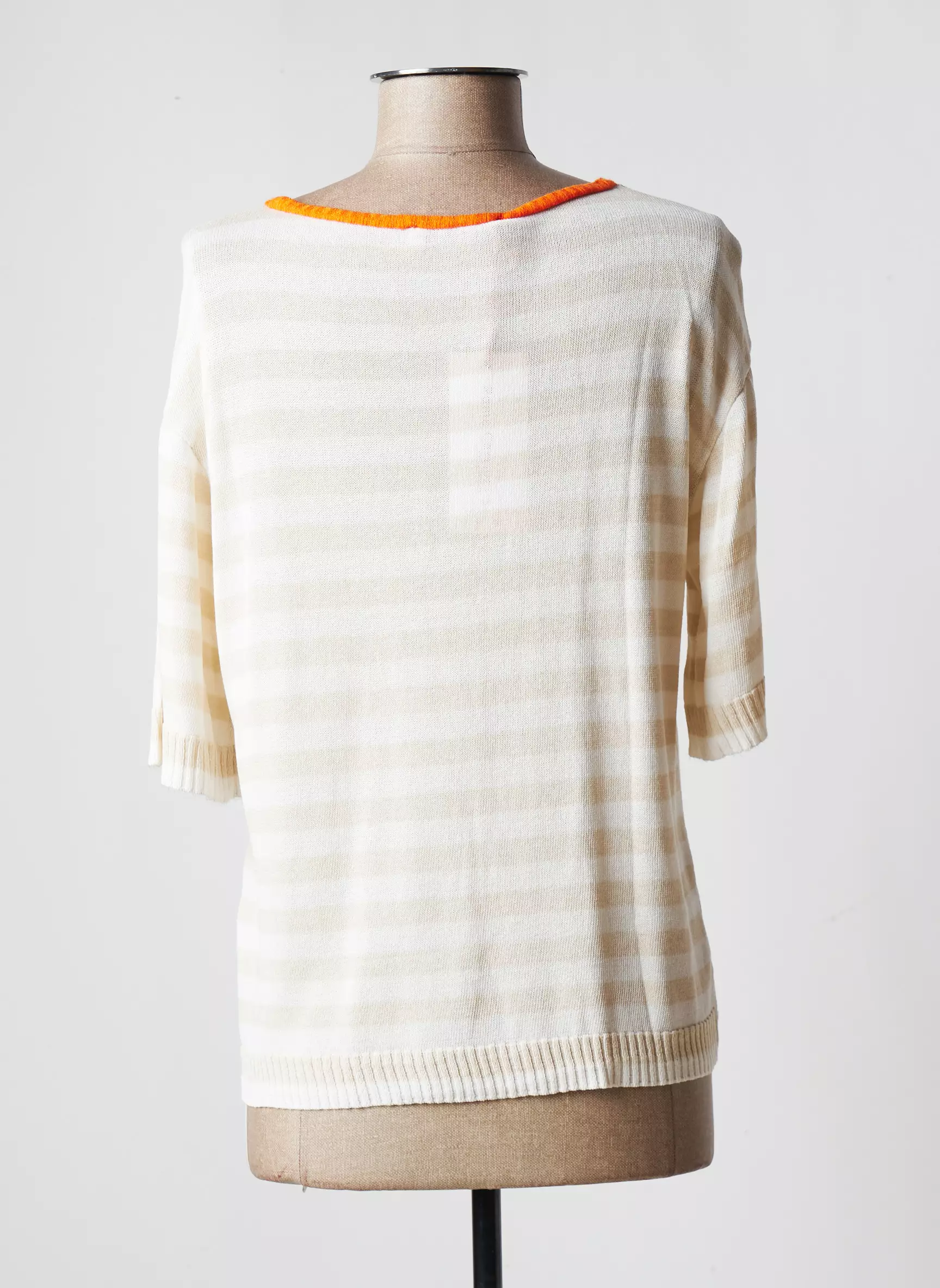 Pame Carrioni Pulls Femme couleur beige