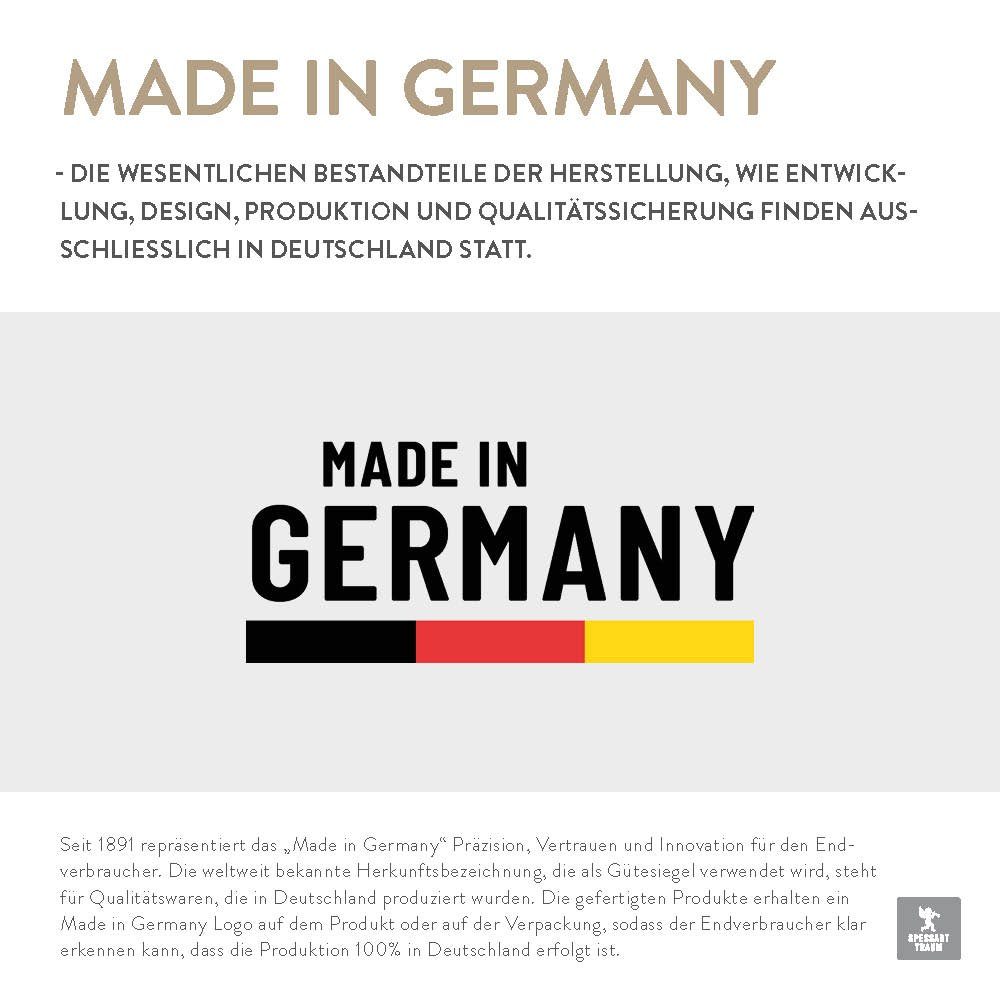 3-Kammer-Kopfkissen LAAX im Doppelpack, SPESSARTTRAUM, Füllung: 100% Daunen (Außen), Bezug: 100% Baumwolle, Spar-Set, 2-tlg, hergestellt in Deutschland, allergikergeeignet, in 40x80 oder 80x80