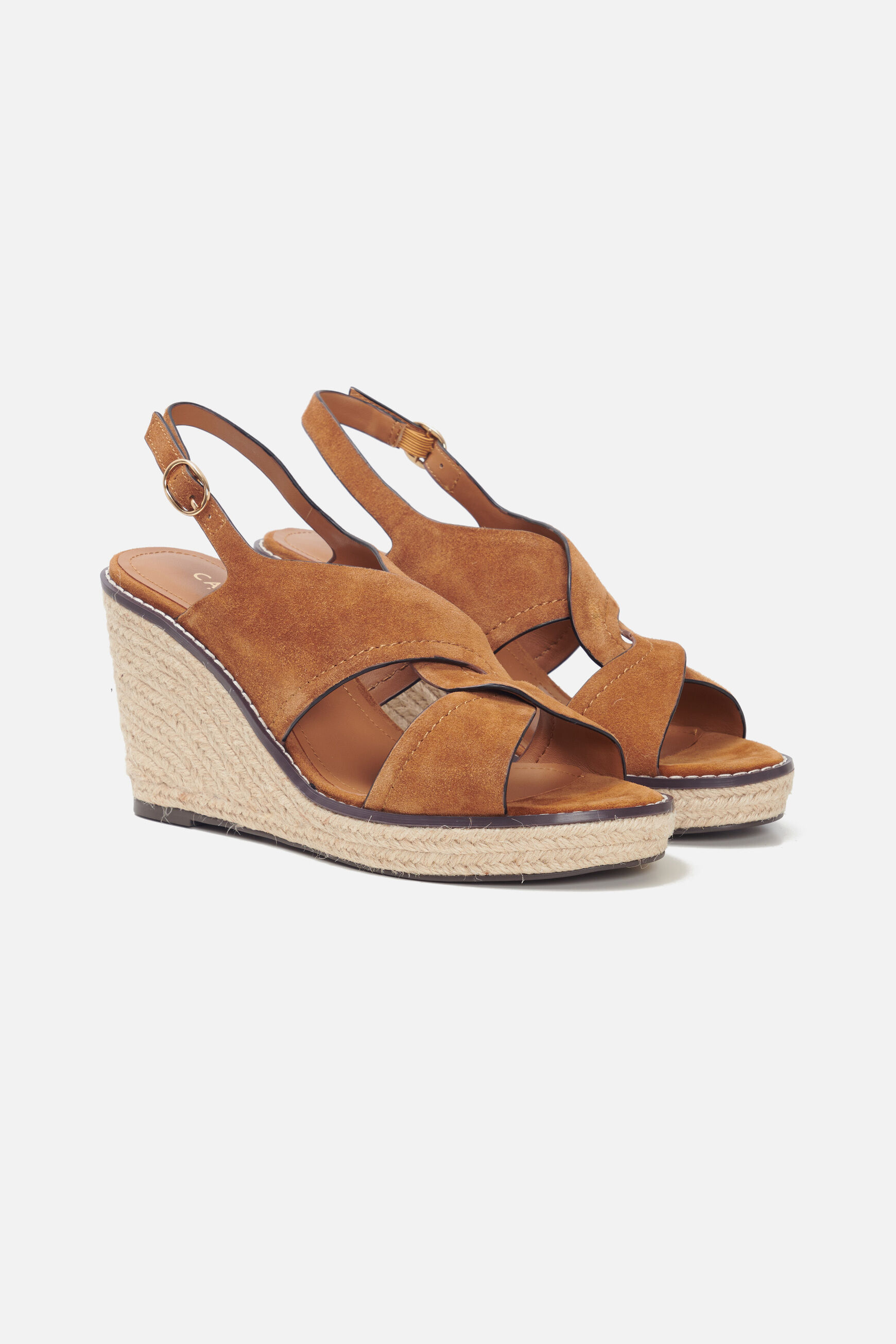 chaussures emma 100% cuir camel femme
