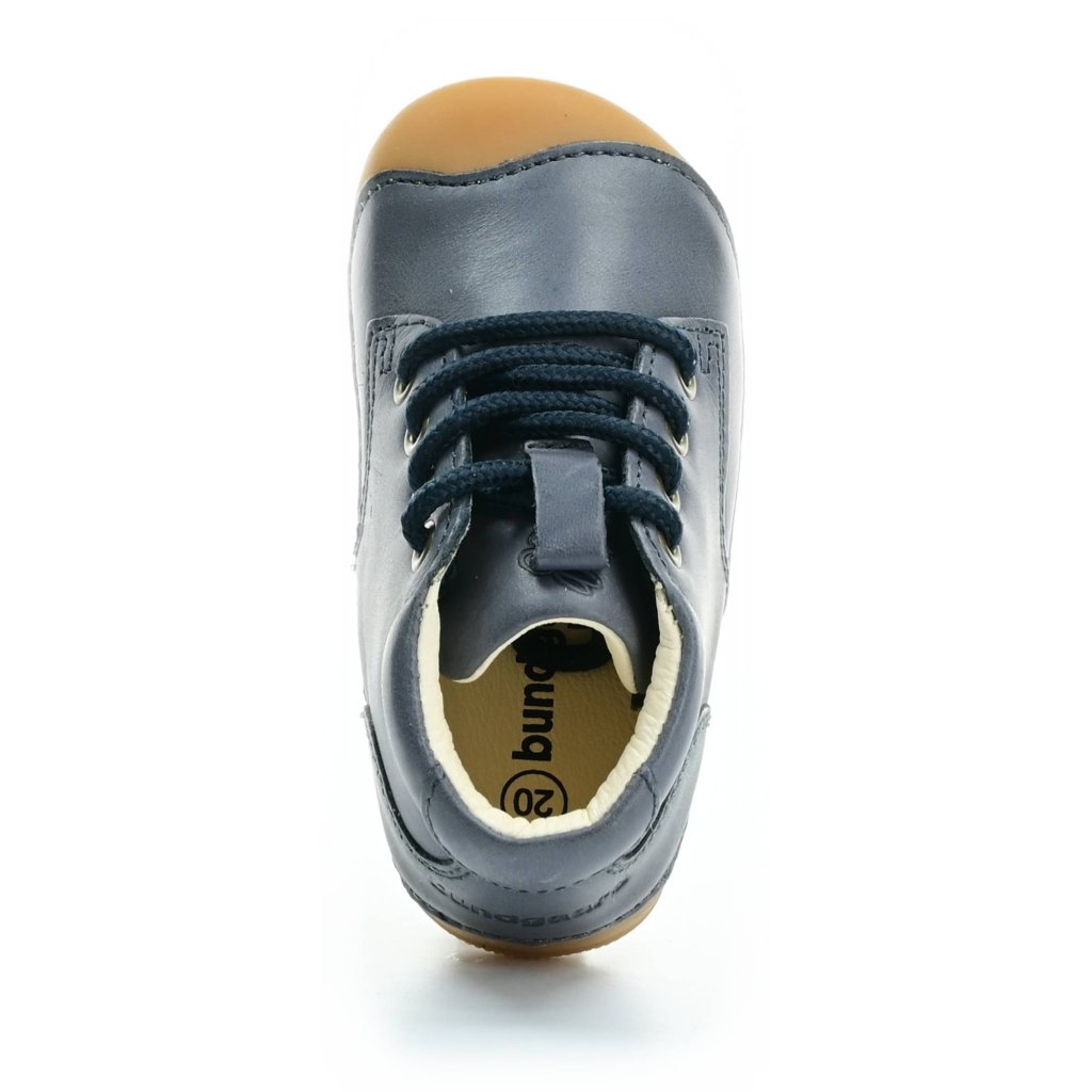 Bundgaard Petit Lace Navy dunkel blaue Mid Cut Barfußschuhe