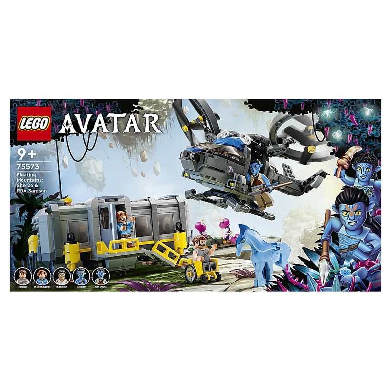 75573 Les montagnes flottantes : le secteur 26 et le samson rda LEGO Avatar