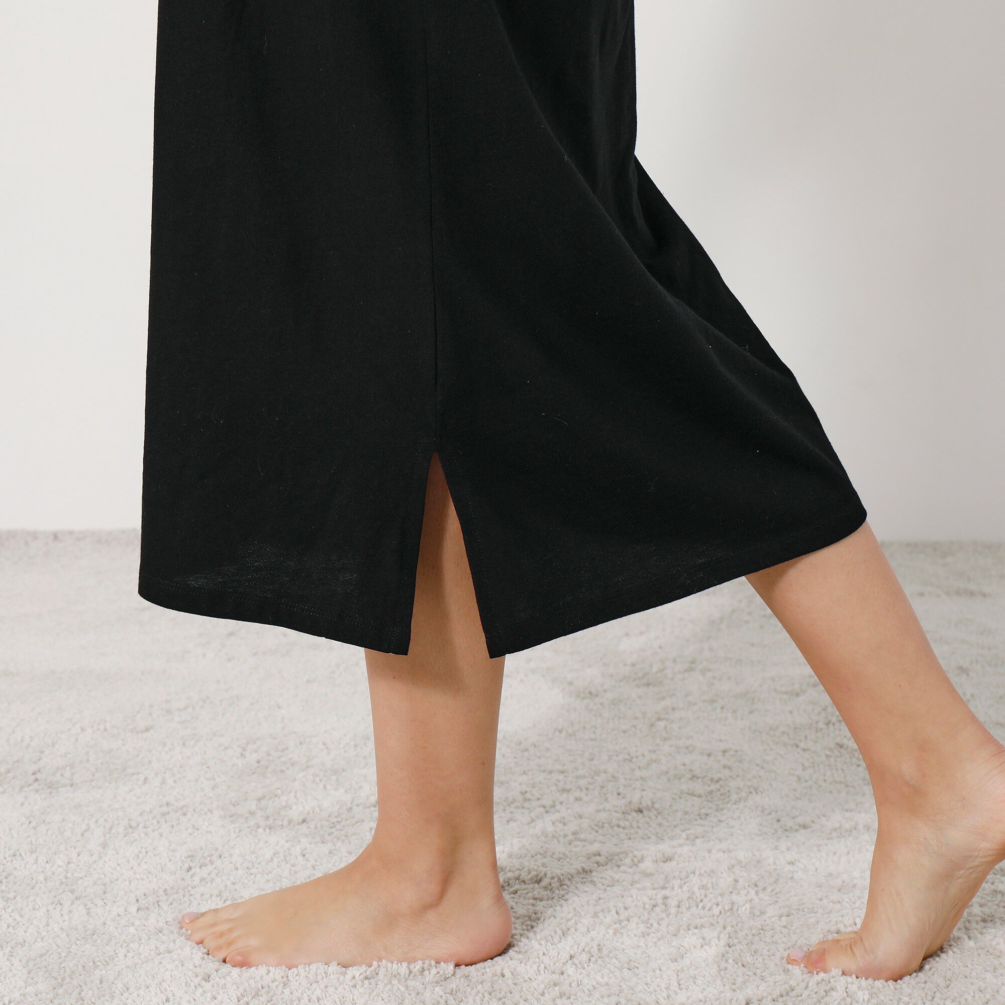 Chemise de nuit longue longues motif «galaxie»