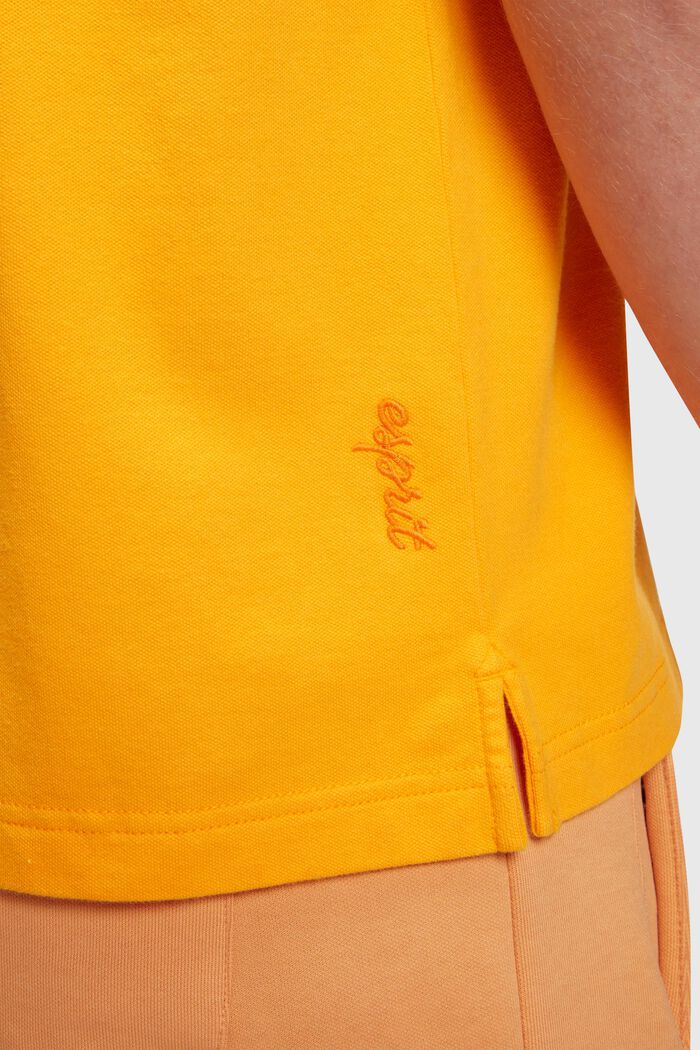 Klassisches Tennis-Poloshirt mit Dolphin-Batch