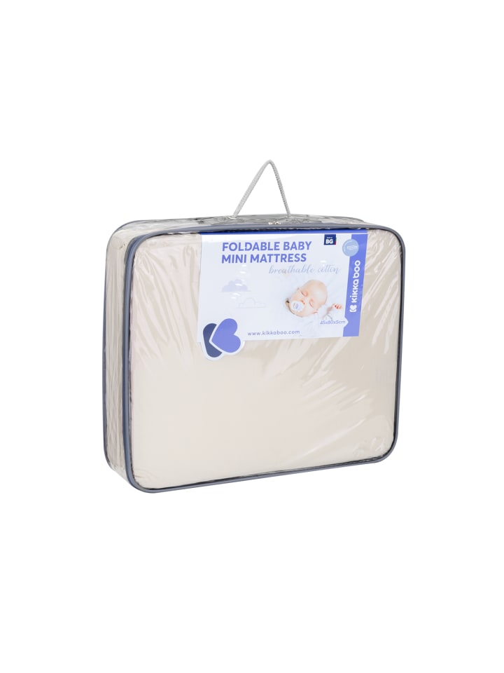 Kikkaboo Mini Babybett-Faltmatratze in natur günstig kaufen onesize