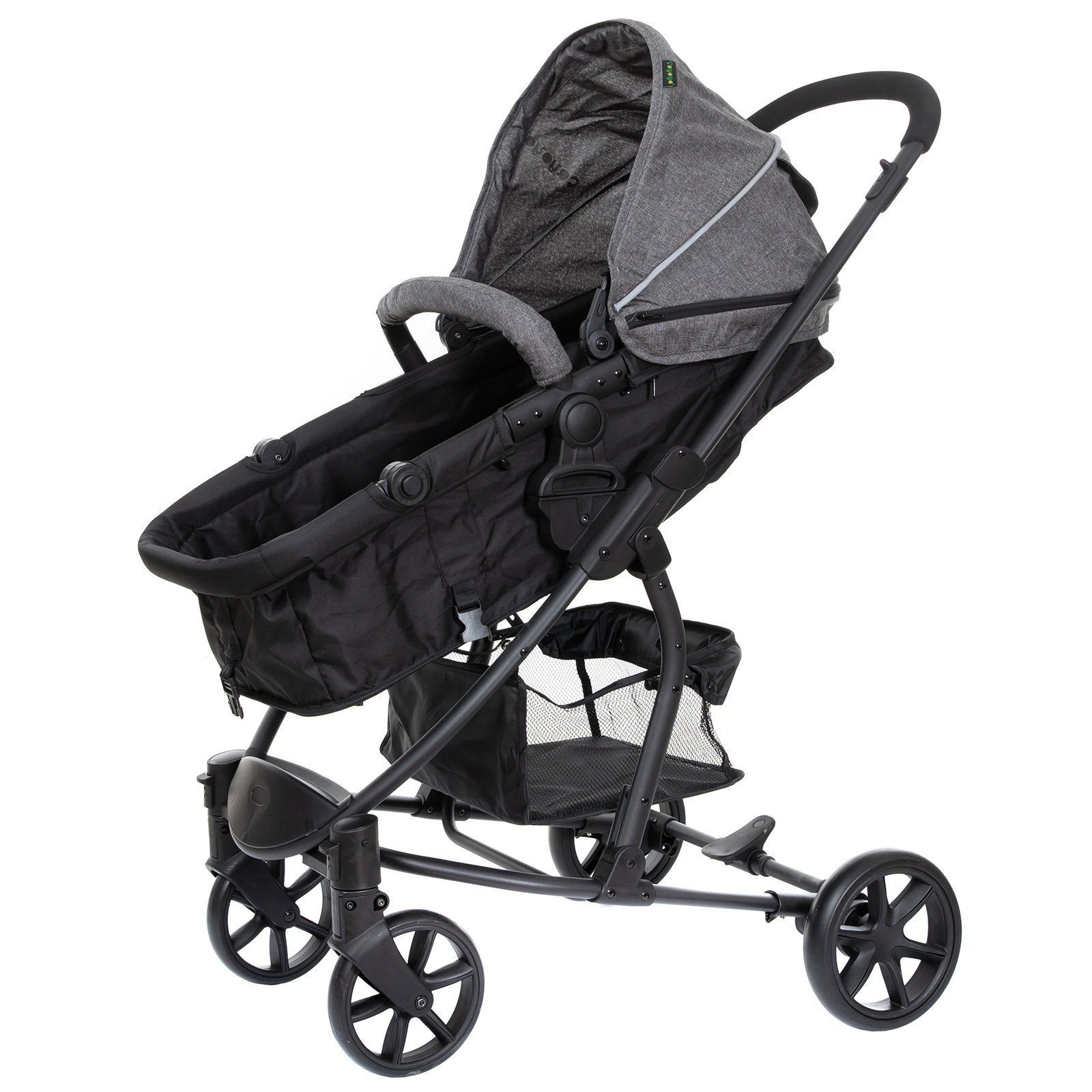 Sayoyo Kinder-Buggy 2-in-1 Kinderwagen, Kinder Buggy & Umkehrbarer Stubenwagen