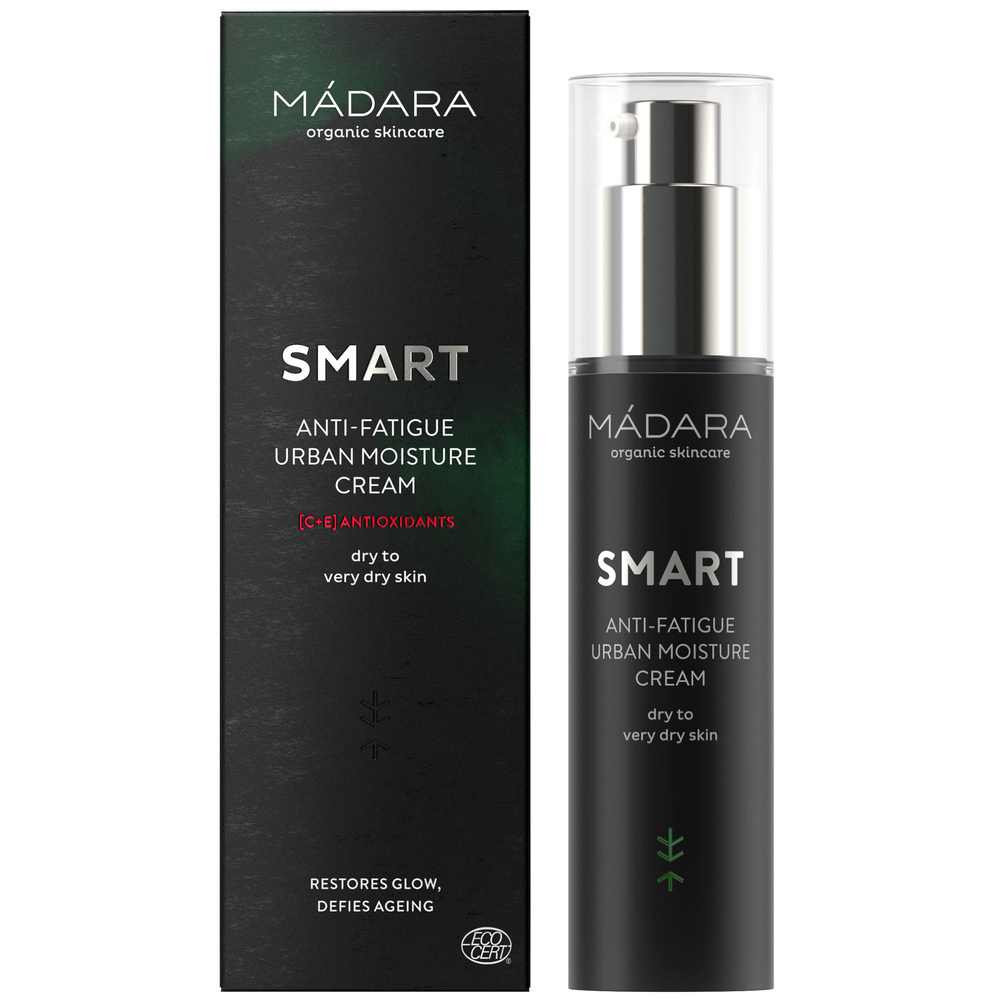 Madara Smart Anti-Fatigue Urban Moisture Cream Crème De Jour Hydratante Anti-Fatigue Protection Urbaine