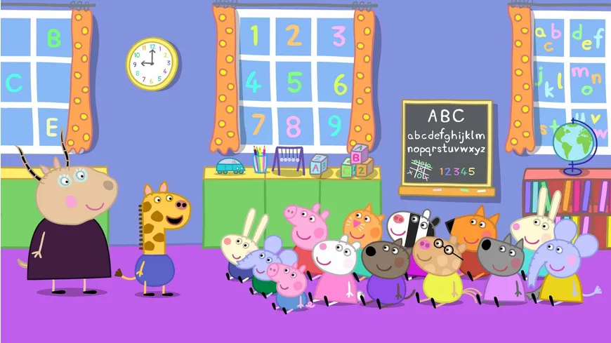 Peppa Pig - Das Feuerwehrauto & Peppa Pig - Gerald Giraffe ist schon groß und andere Geschichten [2 DVDs]