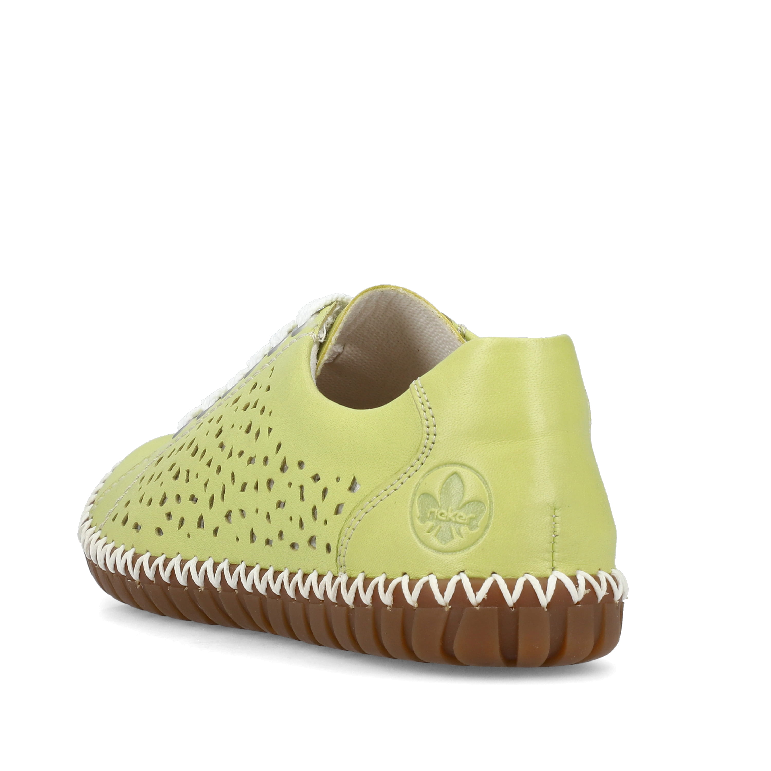 Rieker Damen Schnürschuhe hellgrün