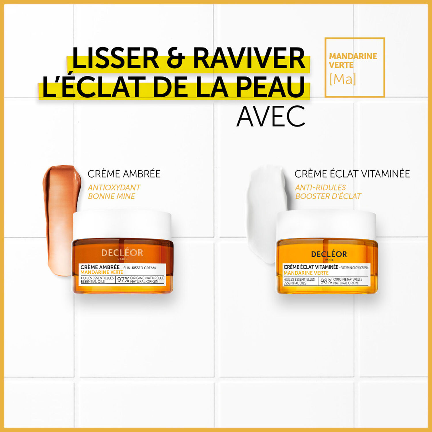 Decléor Mandarine Verte Crème Eclat Vitaminé 50 ml