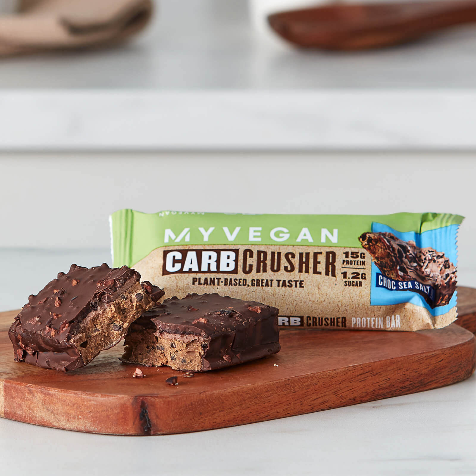 Vegan Carb Crusher, Chocolate Sea Salt, 60g