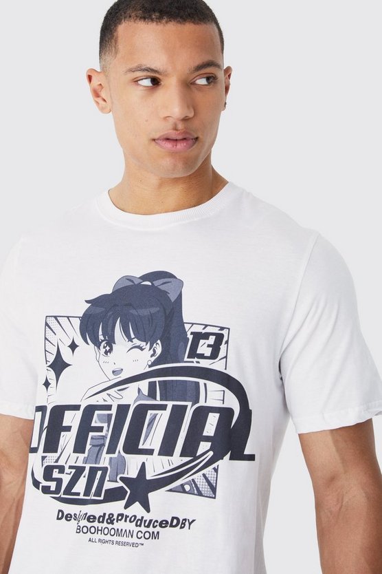 Tall Official T-Shirt mit Harajuku Official Print