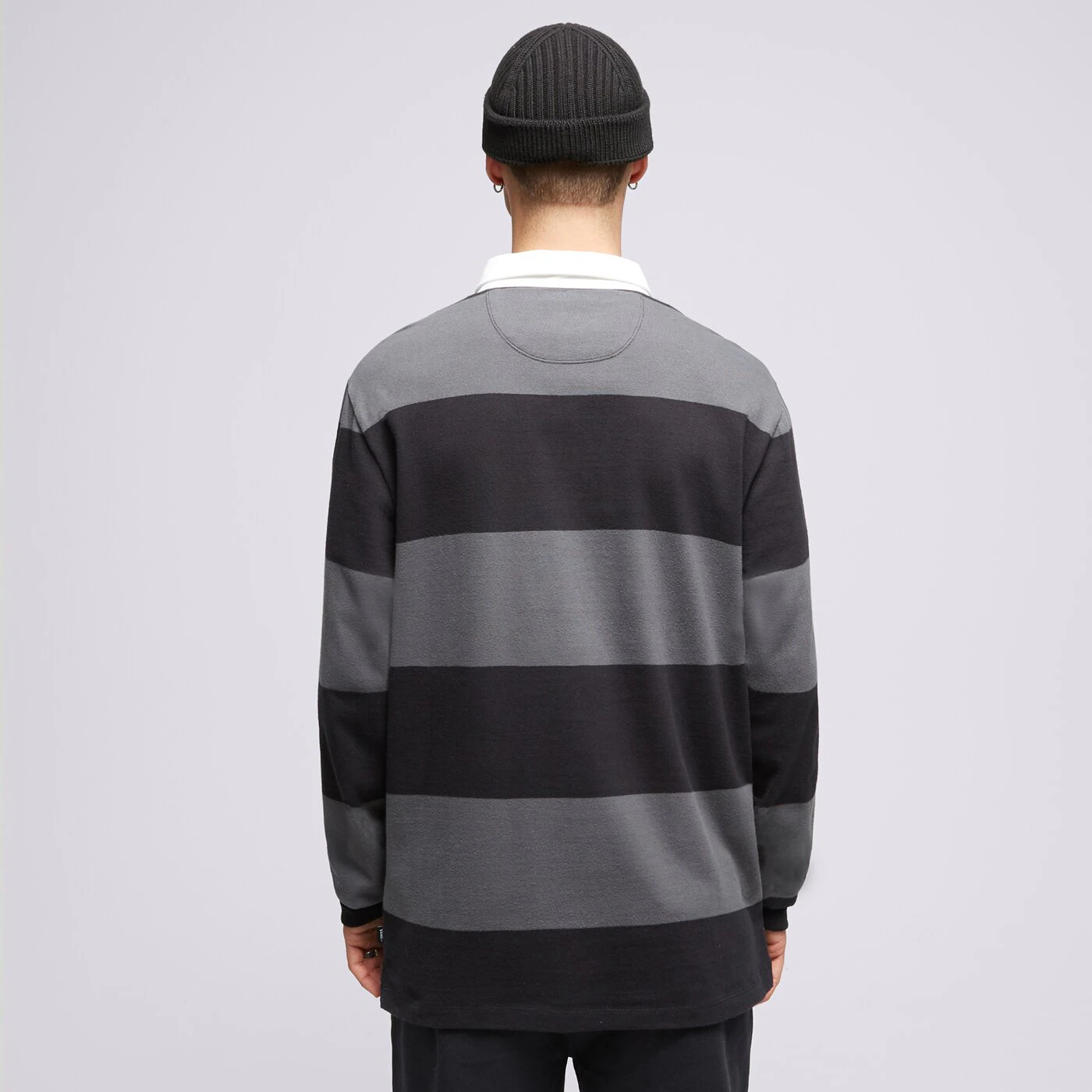 VANS T-SHIRT DESERT HI RUGBY Schwarz