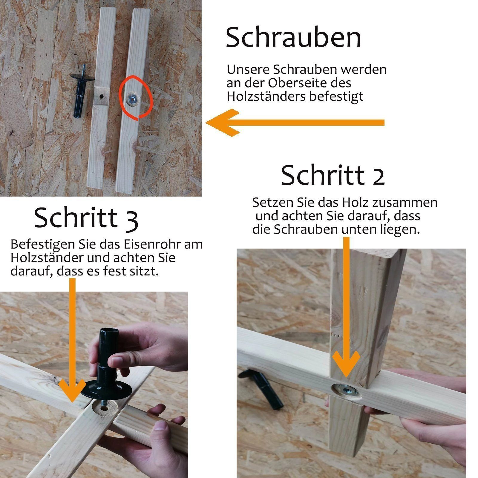 Sinaopus Künstlicher Weihnachtsbaum BG01 Tannenbaum mit beleuchtung, LED Christbaum, mit 1150 Spitzen und 400 Warm-Weißen LED, 180 cm mit Holzständer