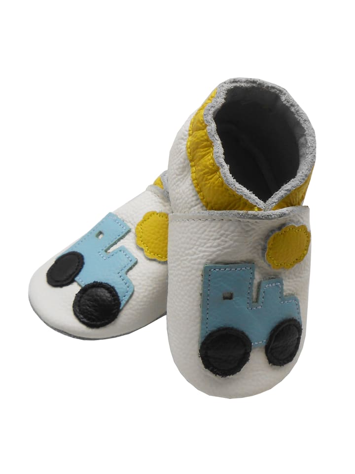 Yalion Baby Krabbelschuhe in Zug Weiß günstig kaufen