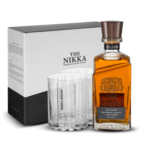 Coffret Nikka Tailored 43% + 2 Verres