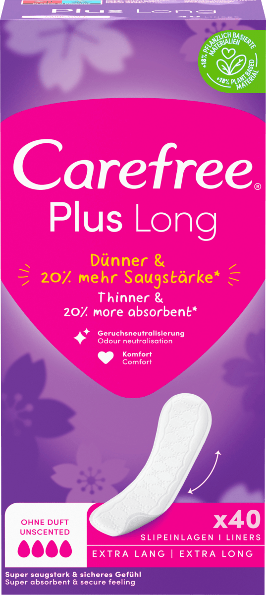 Slipeinlage Plus Long, 40 St