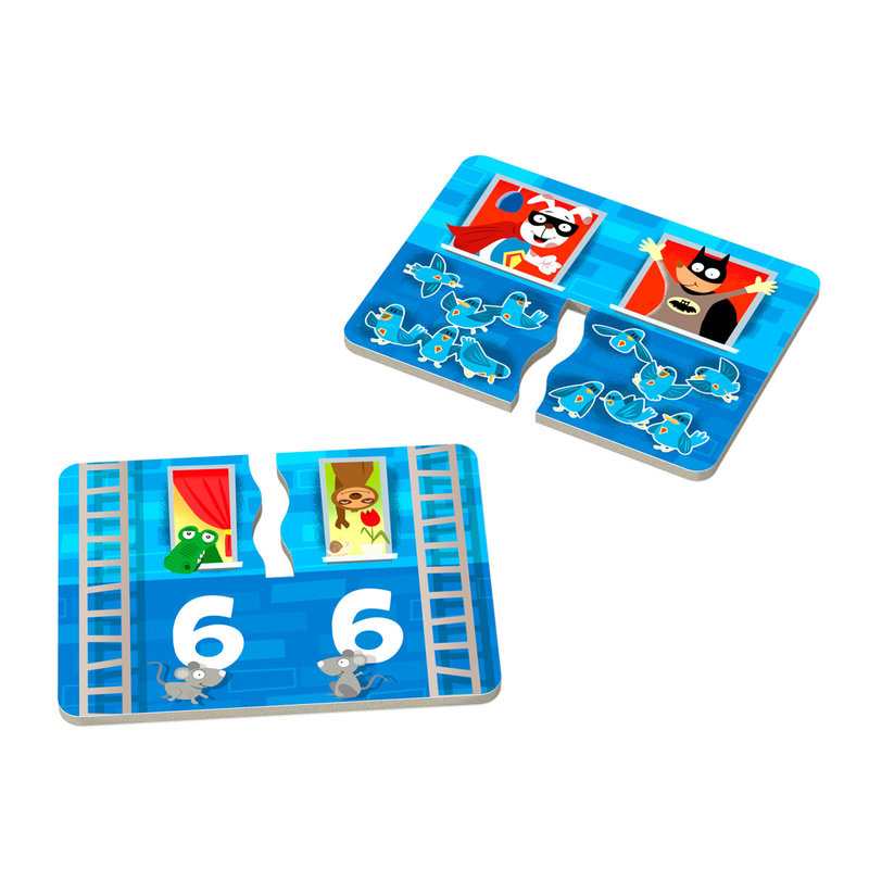 Jeu de société Rhino héros junior Haba