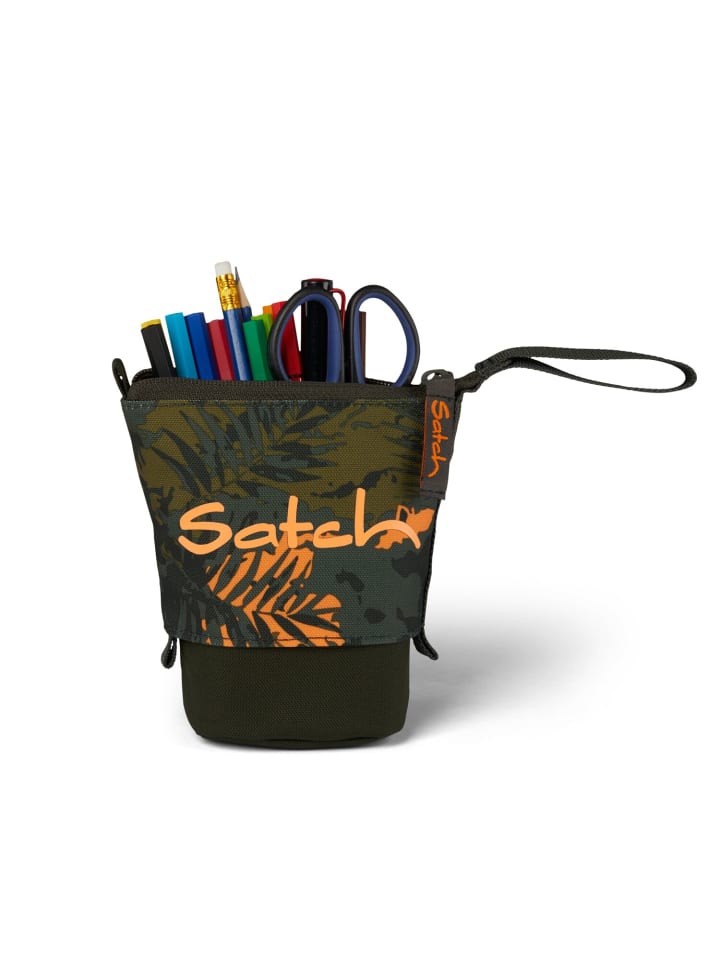 Satch Pencil Slider Jurassic Jungle in Grün/Orange günstig kaufen onesize
