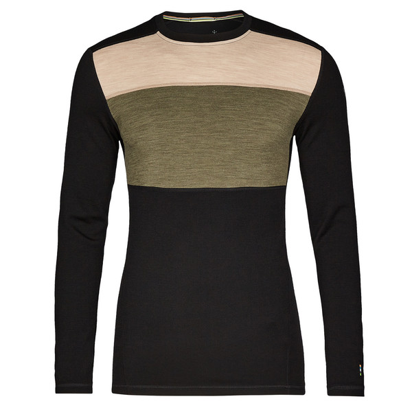 CLASSIC THERMAL MERINO BASE LAYER COLORBLOCK CREW BOXED Herren - Funktionsshirt