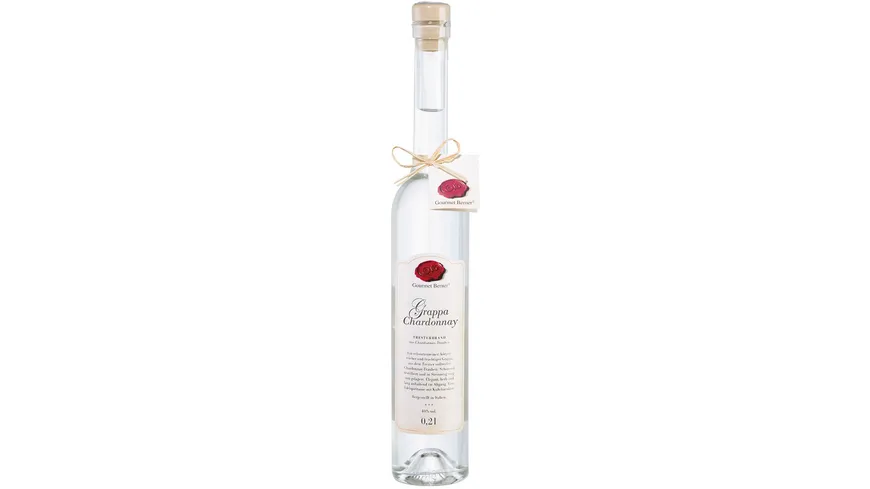 Gourmet Berner Grappa Chardonnay 0.2 l