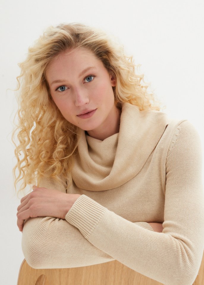 Strickkleid mit Rollkragen