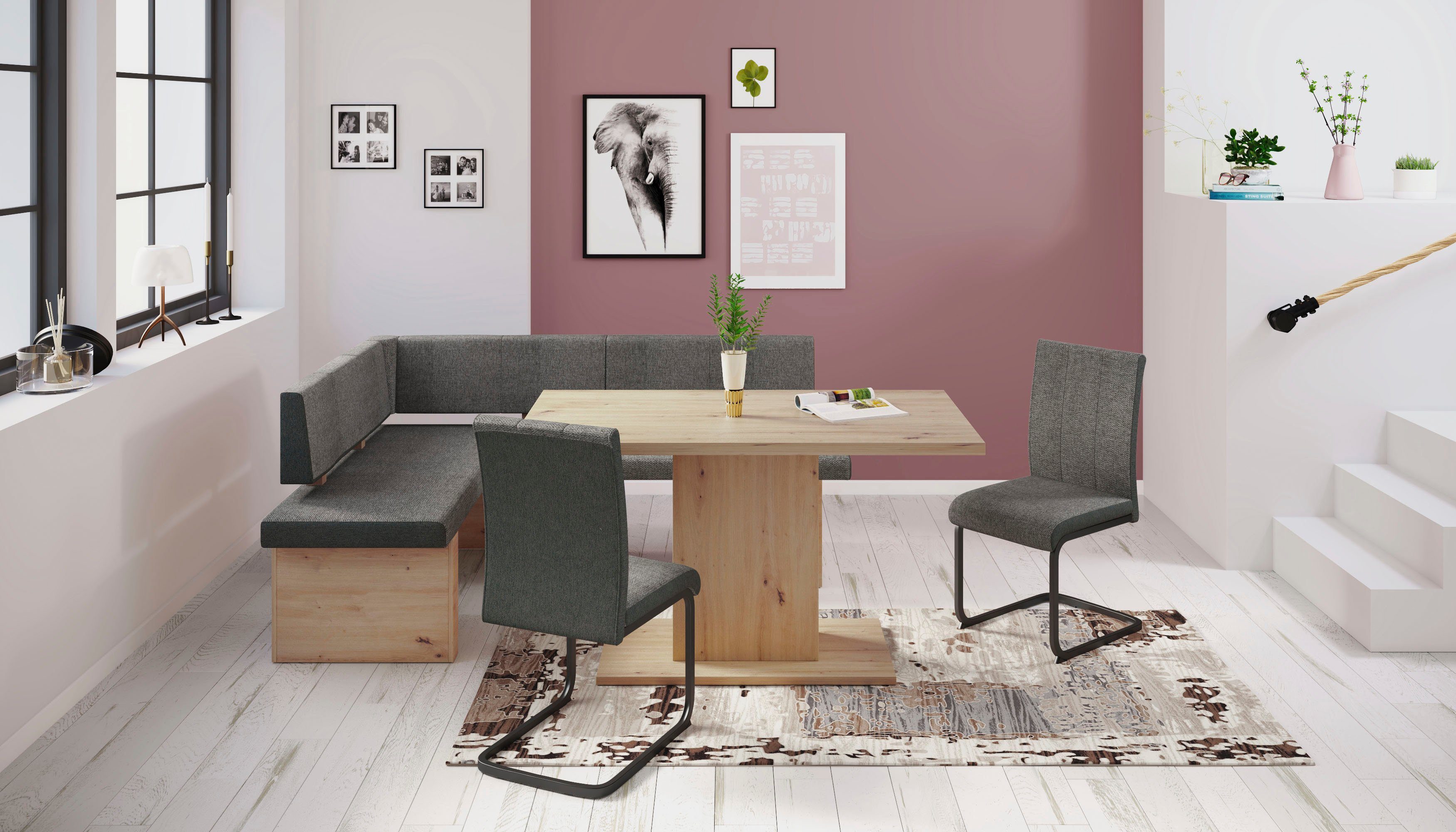 HELA Freischwinger LINN (Set, 2 St), Beidseitig montierbar
