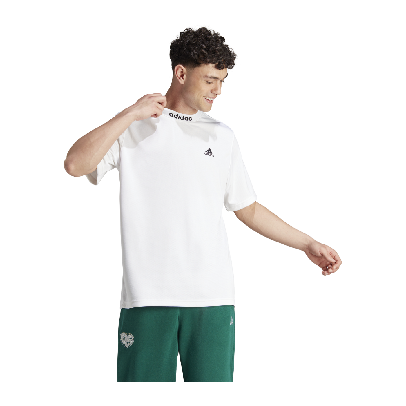 adidas Mesh T-Shirt Weiss