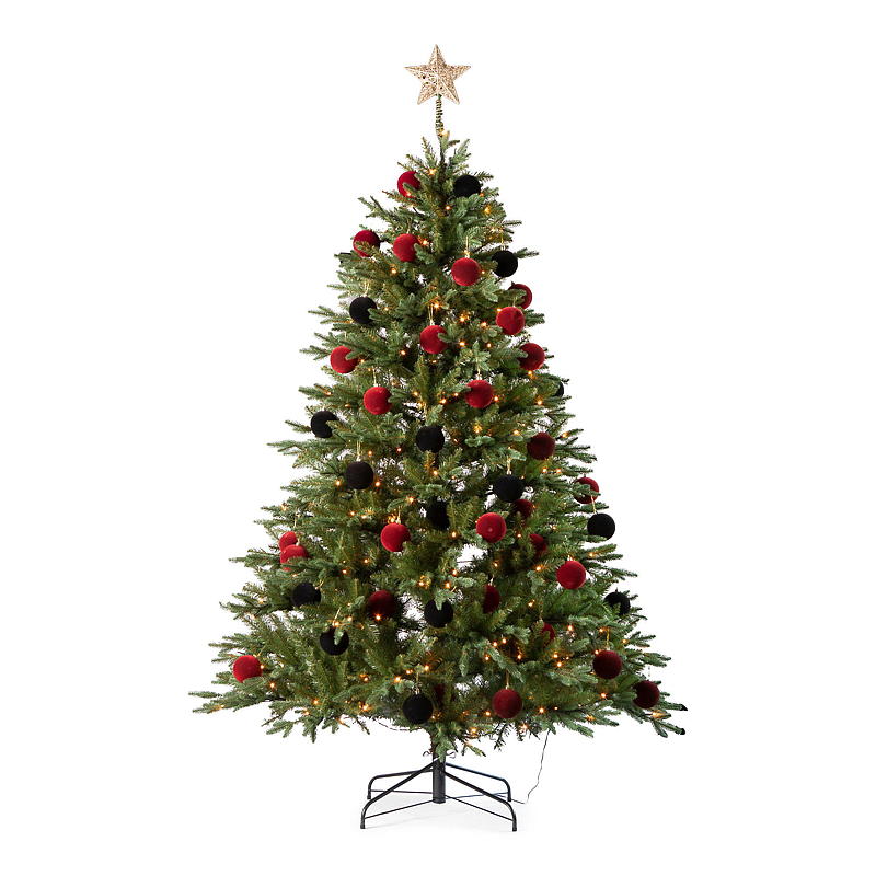 Home Geilo eksklusiv juletre 210 cm, 350 LED-lys