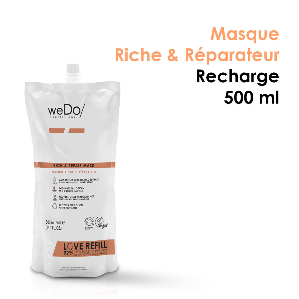 wedo WEDO/ Professional Masque Riche & Réparateur 500ml Masque
