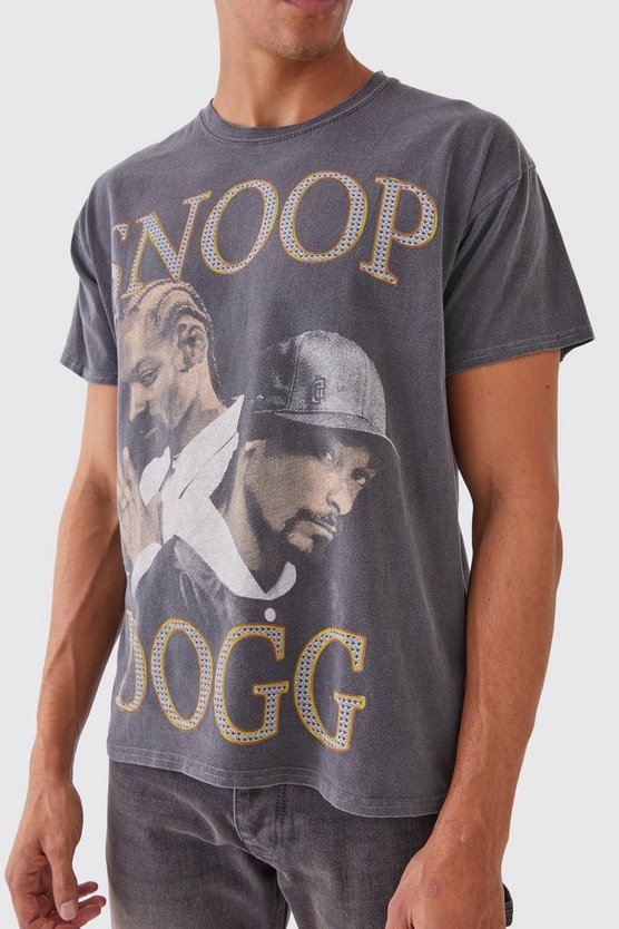 Oversize T-Shirt mit lizenziertem Snoop Dog Print