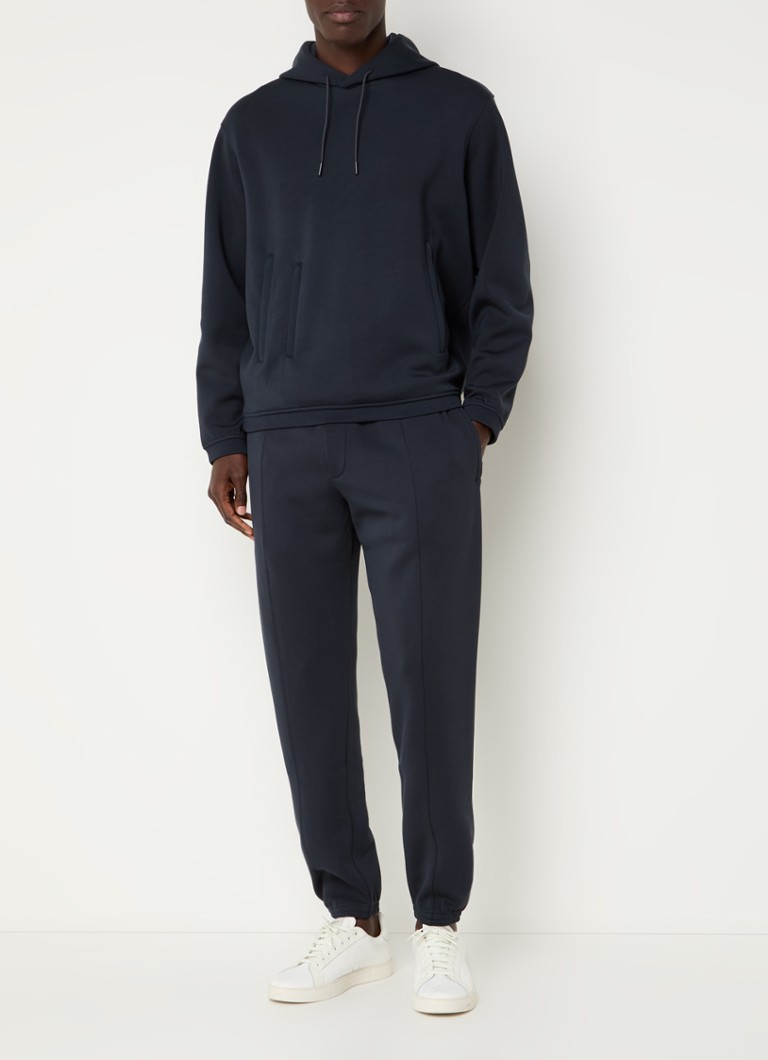 Pantaloni de trening slim fit cu buzunare cu fermoar de la Emporio Armani