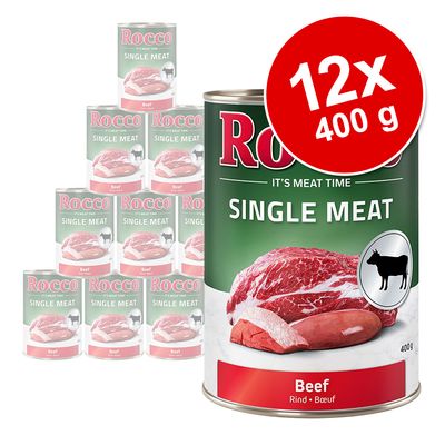 Sparpaket Rocco Single Meat 12 x 400 g