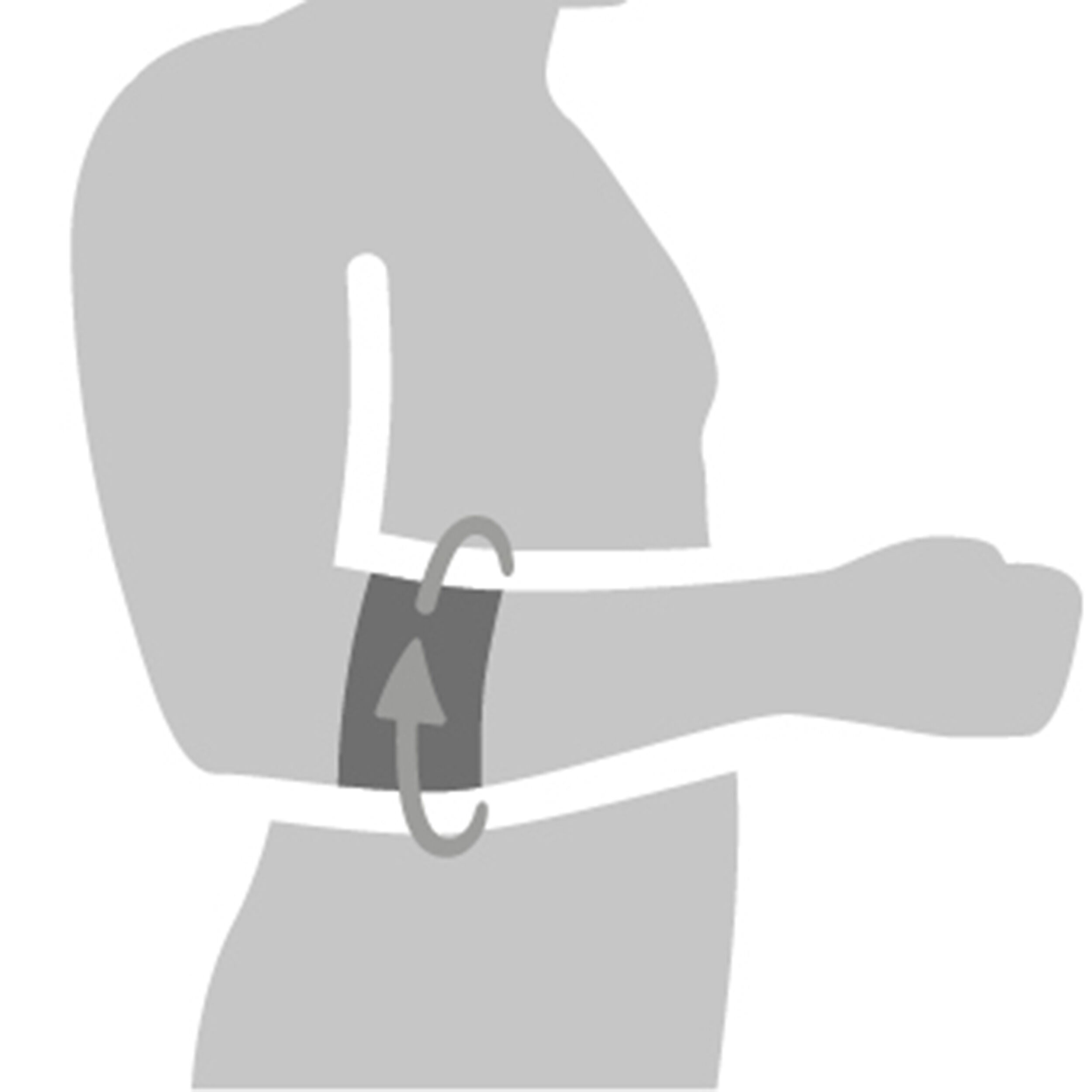 Sports Elbow Strap Ellenbogenbandage - Schwarz