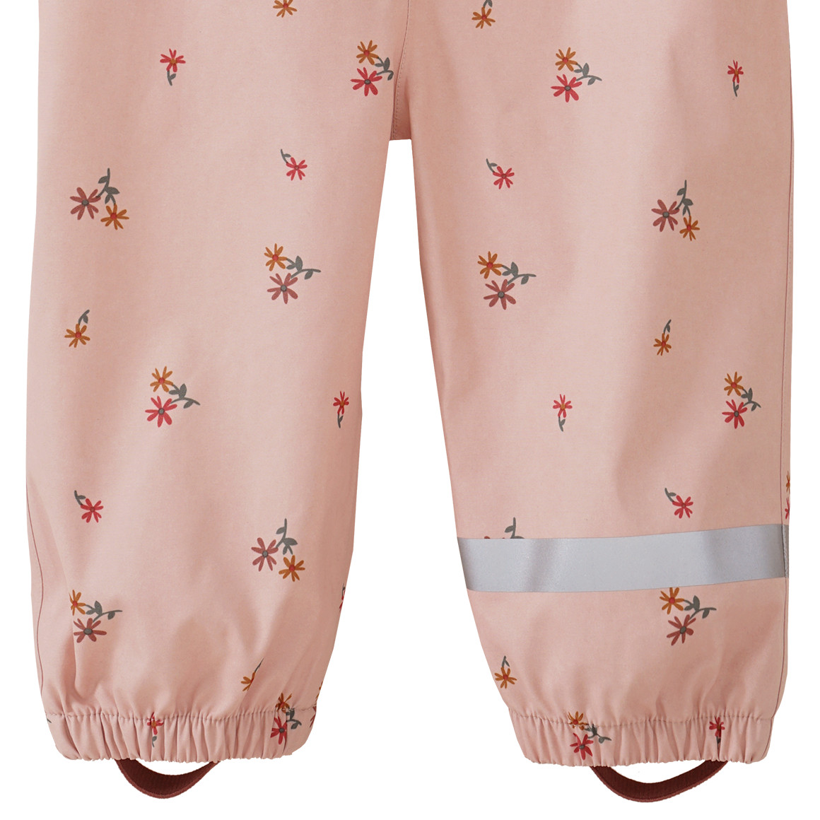 Baby Regenhose mit floralem Allover-Print