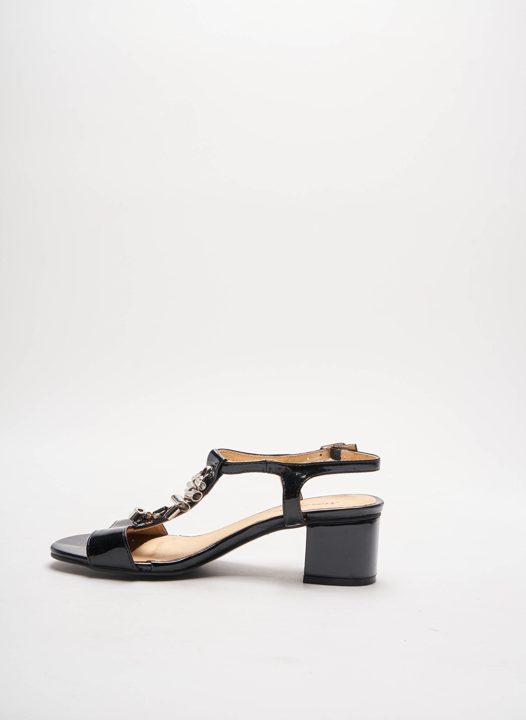 Metamorf Ose Sandales Nu Pieds Femme couleur noir
